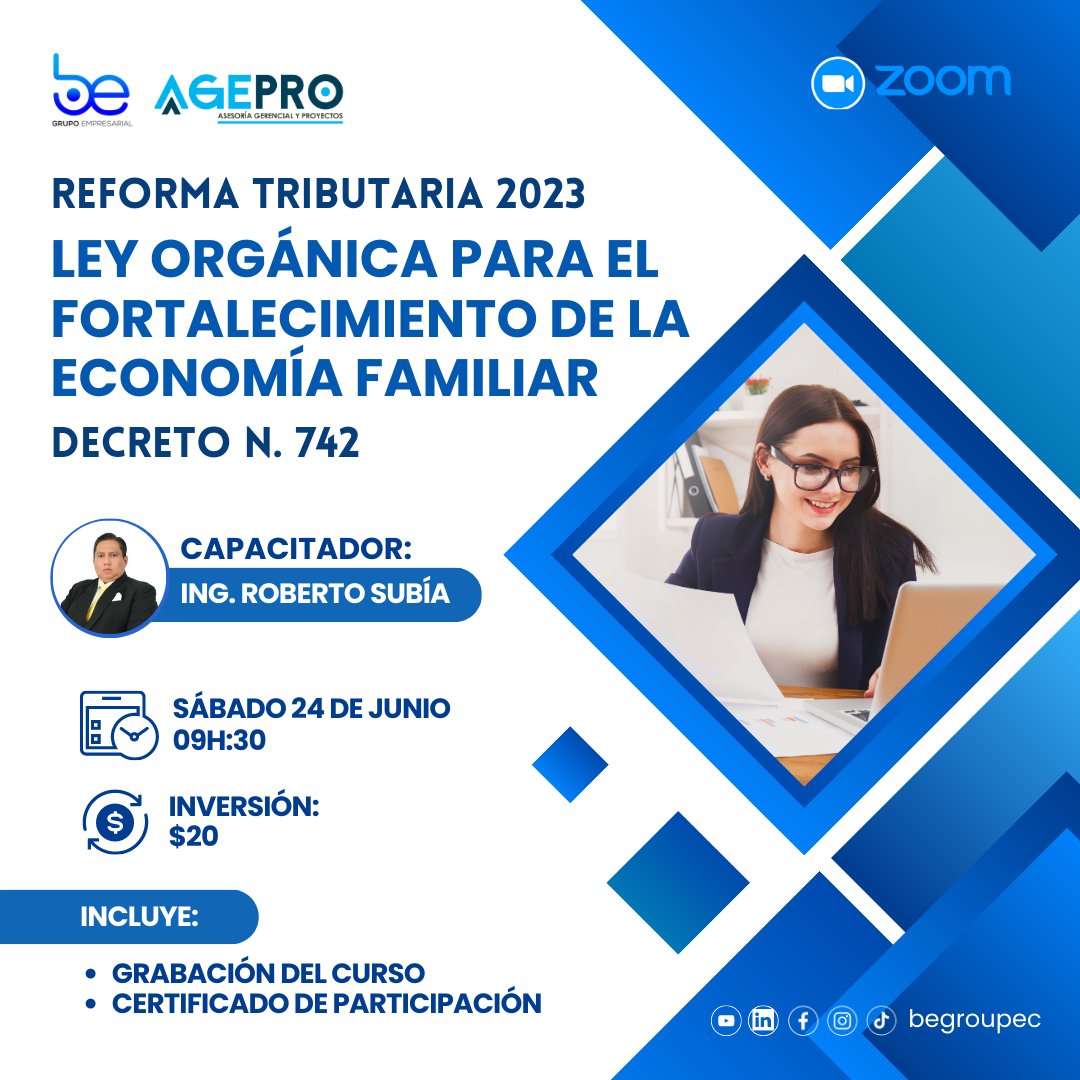 Ley Org Nica Para El Fortalecimiento De La Econom A Familiar Begroup Ec